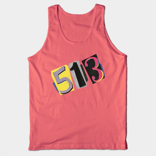 513 Retro Tank Top by AwkwardTurtle